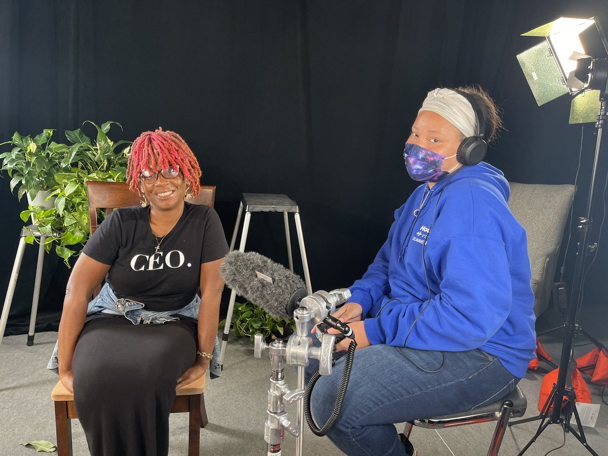 Week 4! Today media interns interviewed members of Project Respect. They are dedicated to bring awareness to sacred sites and cemeteries in Texas. Together we will collectively and proactively capture our shared Houston History. #houstonvoices