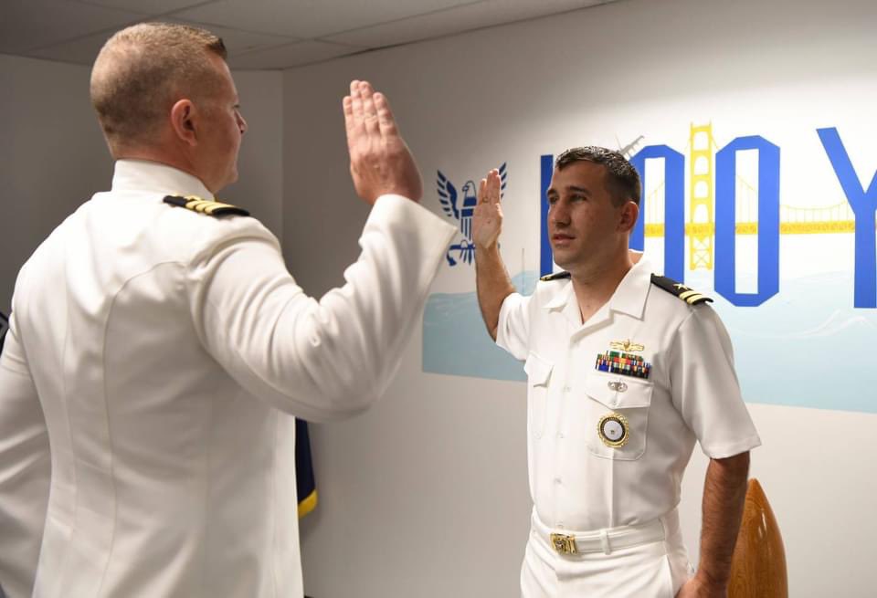 NrdSan's tweet photo. Congratulations LCDR McGee on your promotion. @bay_area_navy #navy #usnavy #forgedbythesea #sailor #promotion #ntaggoldengate @usnavy @mynavyhr @americasnavy https://t.co/u98NhrFZkp