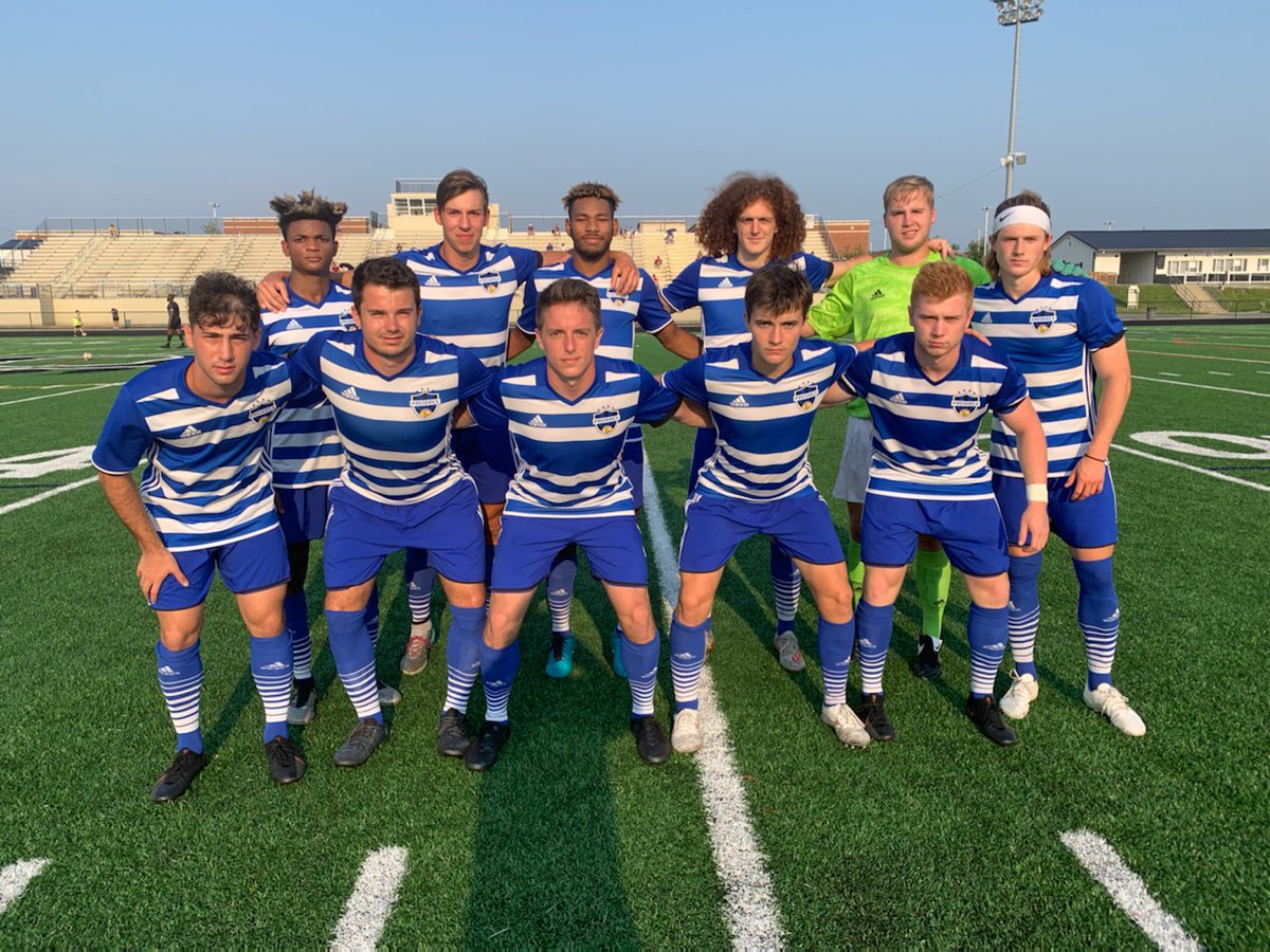 FC Frederick and Philadelphia Lone Star are under way at Oakdale High School in the local's final NPSL match of the 2021 season.