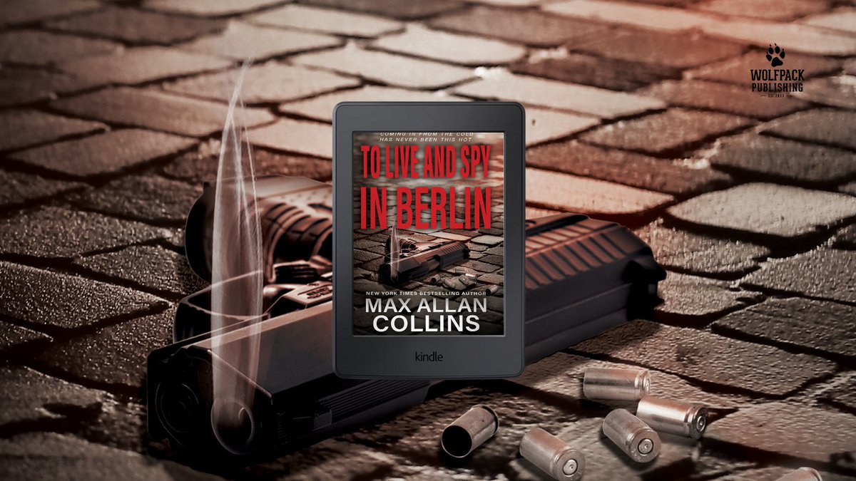wolfpackpub's tweet photo. TO LIVE AND SPY IN BERLIN is said to invoke the best of the original James Bond spy thrillers. Have you gotten your copy yet?
https://t.co/NiSy8Mjen3
#JohnSandSeries #SpyBooks #Thriller #Mysteries #Books #Kindle https://t.co/ScYITMYXw8