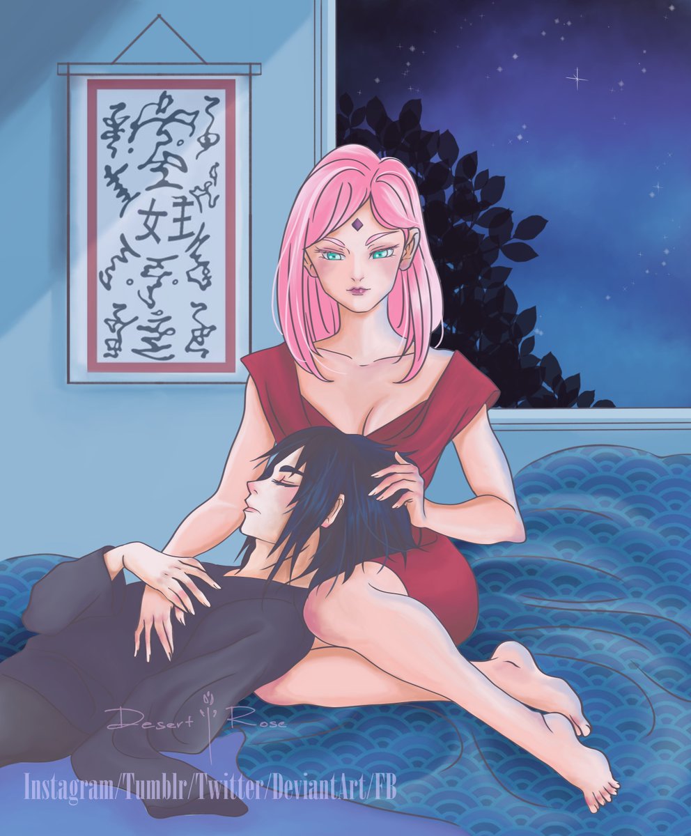 DesertRose9169's tweet photo. It has been a long time since I created anything SasuSaku (even worse in digital lol), but I am very satisfied with the result ... although I keep practicing.

I hope you like it. And happy SasuSaku month! ❤️

#Sasusaku #SasusakuMonth2021 #sakuraharuno #sasukeuchiha #fanart https://t.co/P8vKb2b6L6