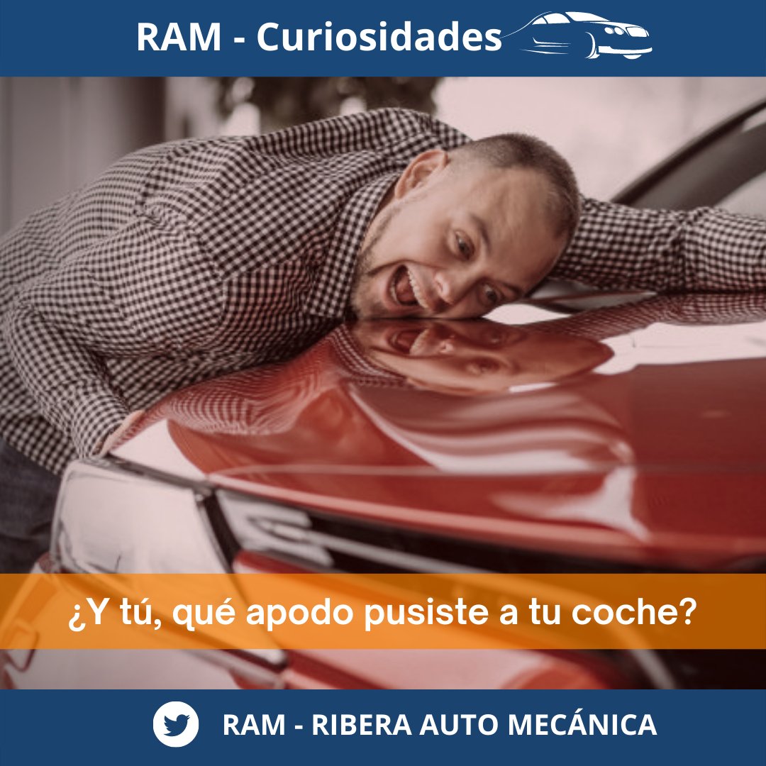 RamRibera's tweet photo. ¿Sabías qué? 🤔
EL 20% de los conductores busca un apodo para su automóvil.
Según un estudio, 1 de cada 10 conductores reconoce ponerle uno o más apodos a su coche.🤩🚘
#ILOVEMYCAR
#RAM https://t.co/g4QiInVFF0