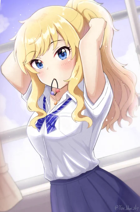 朝ポニテゆい
#大槻唯 #ポニーテールの日 