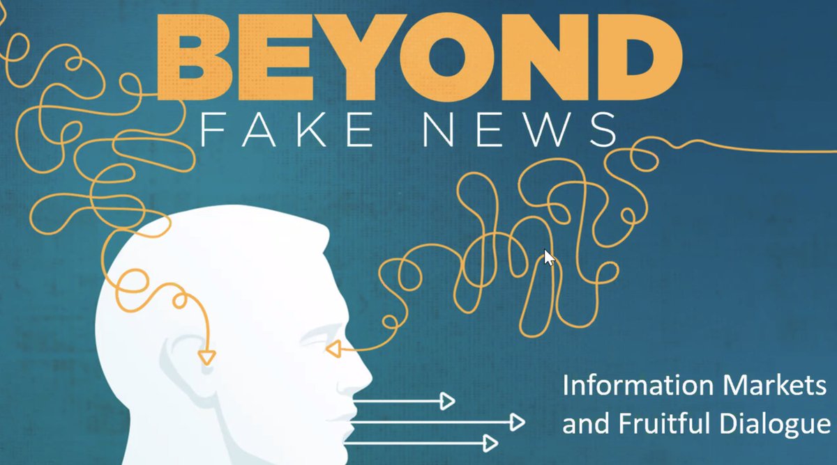 .@FLCDurango's Justin McBrayer shares how our informational environment became so cluttered AND strategies to help share information better. #Discourse #WhatIsFakeNews