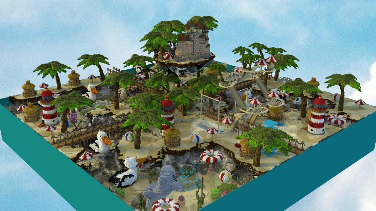 Magapix1's tweet image. Spawn 100x100 + Warzone 400x400 
Temática : Summer🏖️🏝️