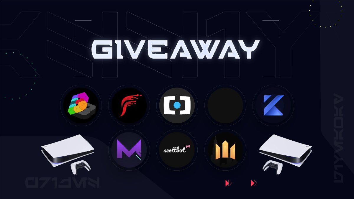 Server_Buddy's tweet image. Giveaway time! 🎁

1x @Nova_Bott PS5
1x @GothamGroup Monthly
1x @ProxiesMasked Monthly
1x @TheMacint0sh Renewal
1x @KiloSoftware Renewal
1x @Scottbotv1 Renewal
1x @Fluid Renewal
1x @BandarsBounties Monthly

Rules:
- Follow all
- RT
- Tag 1 friend

Good luck, ends in 48 hours! 🍀