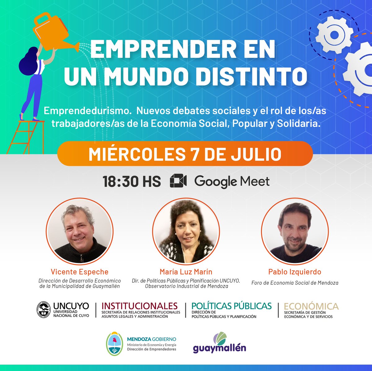 dppypuncuyo's tweet photo. Mañana miércoles 18:30 hs. continuamos con el Ciclo de formación en economía para organizaciones sociales y emprendedor@s 👉🏼 conocé el programa y toda la información en https://t.co/fxFd2RK4hz https://t.co/tzqtYD3cHB