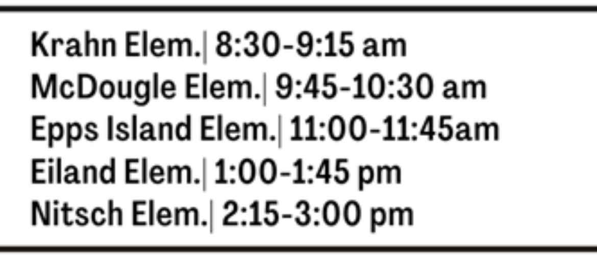 KleinLibraries's tweet photo. 5 more opportunities to visit the #kleinreadingexpress tomorrow! Please note the new @McDougleKISD stop that begins tomorrow! @KleinISD https://t.co/w6agmPsbqM