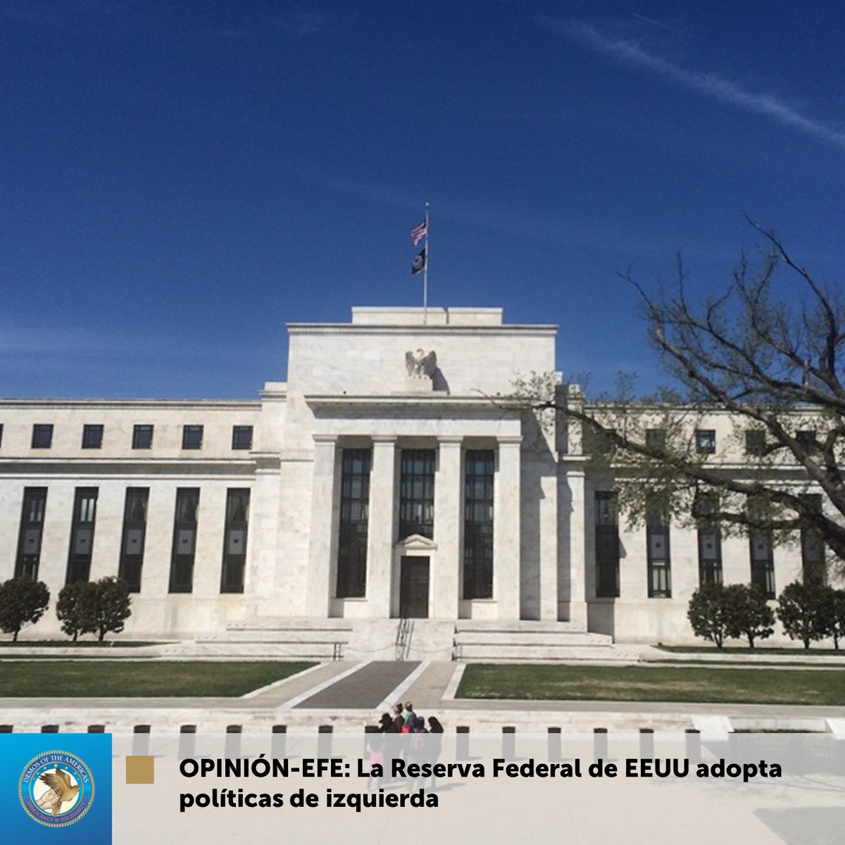 El Sistema de la Reserva Federal ha sido criticado en los últimos meses por extenderse a áreas fuera de su «doble mandato» impuesto por el Congreso de estabilizar los precios y maximizar el empleo.
Leer más en: 

demosnoticia.com/wordpress/2021…

#DemosNoticias

#06Jul #Opinión #EFE #News