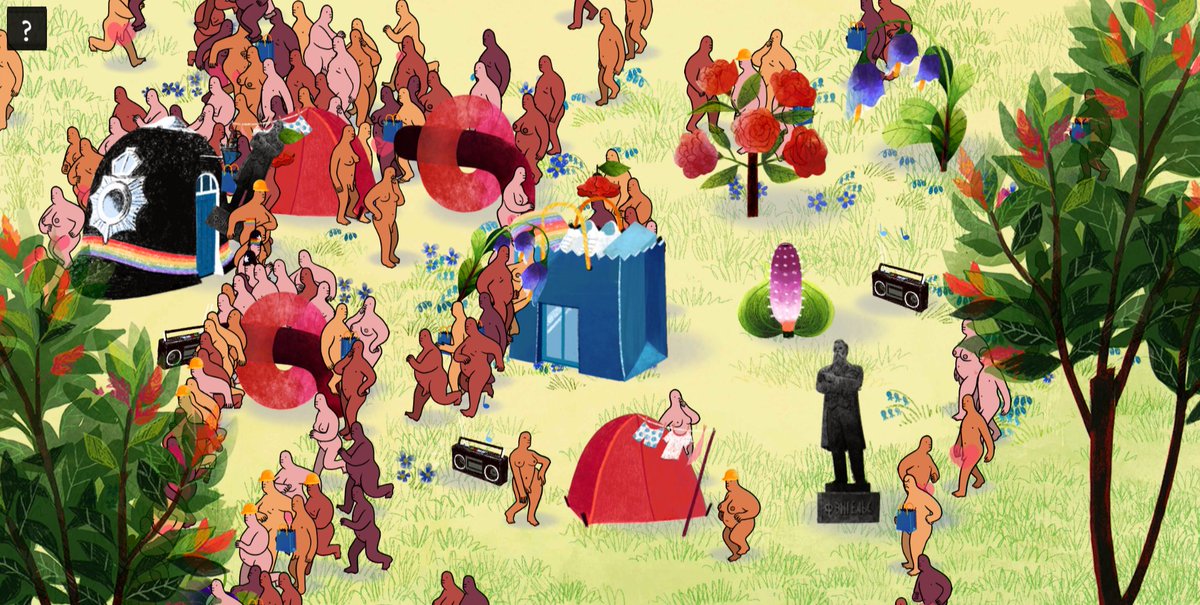 radiatoryang's tweet photo. new game release: "We Dwell In Possibility", a queer gardening sim game in collab with @squinkyelo (art, design), @aya_yco (sound), @hellophia (art), @SoFunkyItHertz (sound), and commissioned by @MIFestival ... play it free in your browser here: https://t.co/3nIJrsFq0p (5-10 min) https://t.co/xr7iDXSR2D