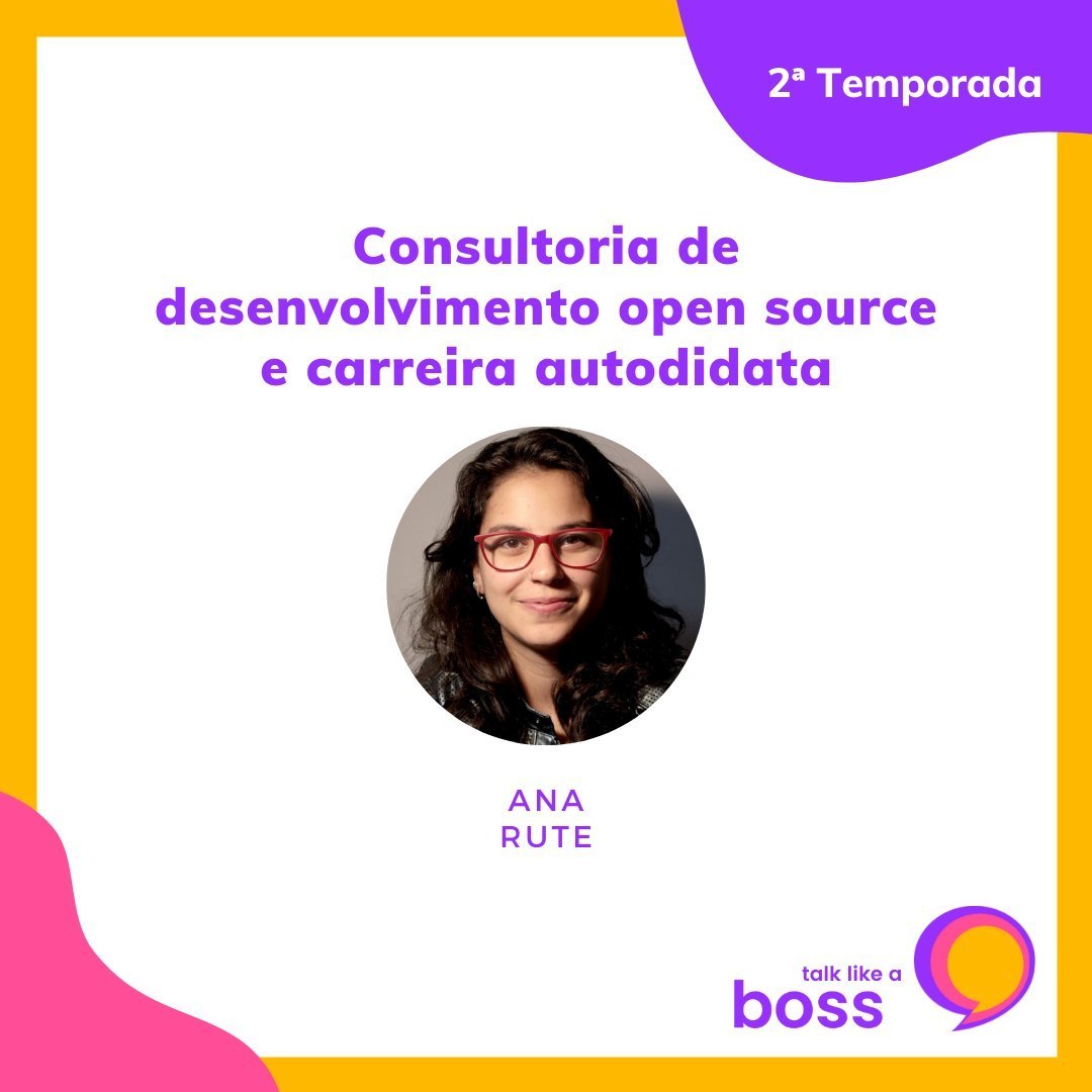 opensourcesib's tweet image. Na próxima Talk Like a BOSS vamos receber uma convidada muito especial, a @ana_rute!Conversaremos com ela sobre consultorias de desenvolvimento Open Source, carreira autodidata e muito mais!

 Vai ser quinta(08/07) às 19:30! já segura o link e compartilha: youtu.be/f8tfzPJqGuo