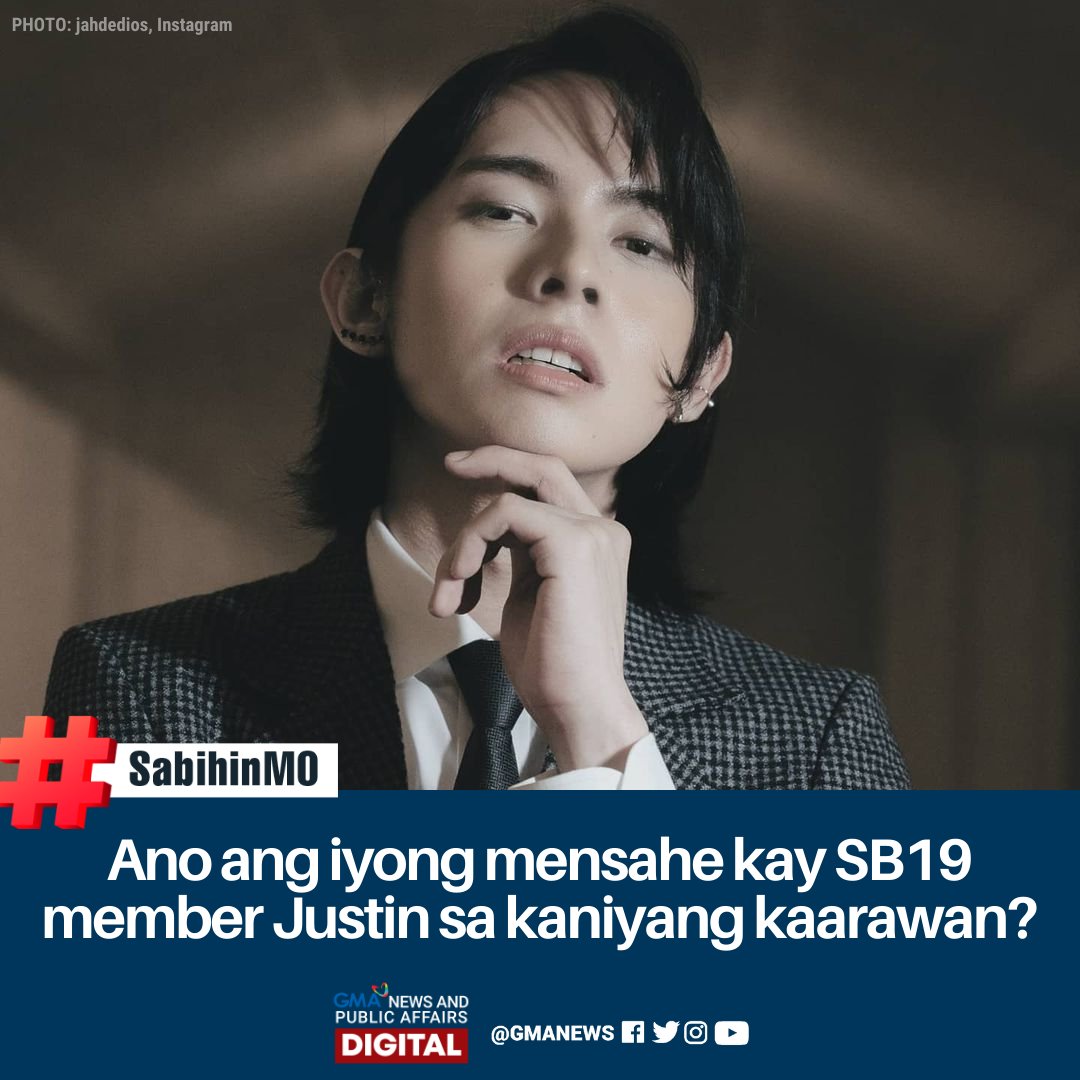 gmanews's tweet photo. Maligayang kaarawan, Justin! #ArawNiSB19Justin #SB19

READ: SB19 gears up for world domination https://t.co/gdHvolWyEv https://t.co/lNVvzZDfpd