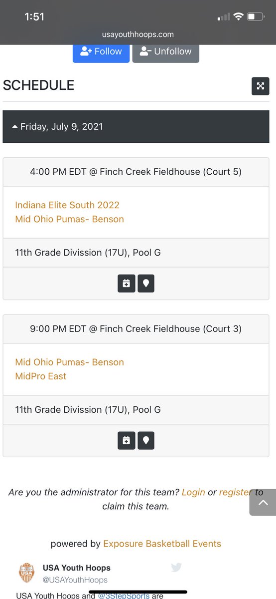 Yes we live this weekend in INDY!! College Coaches come watch #playtil0