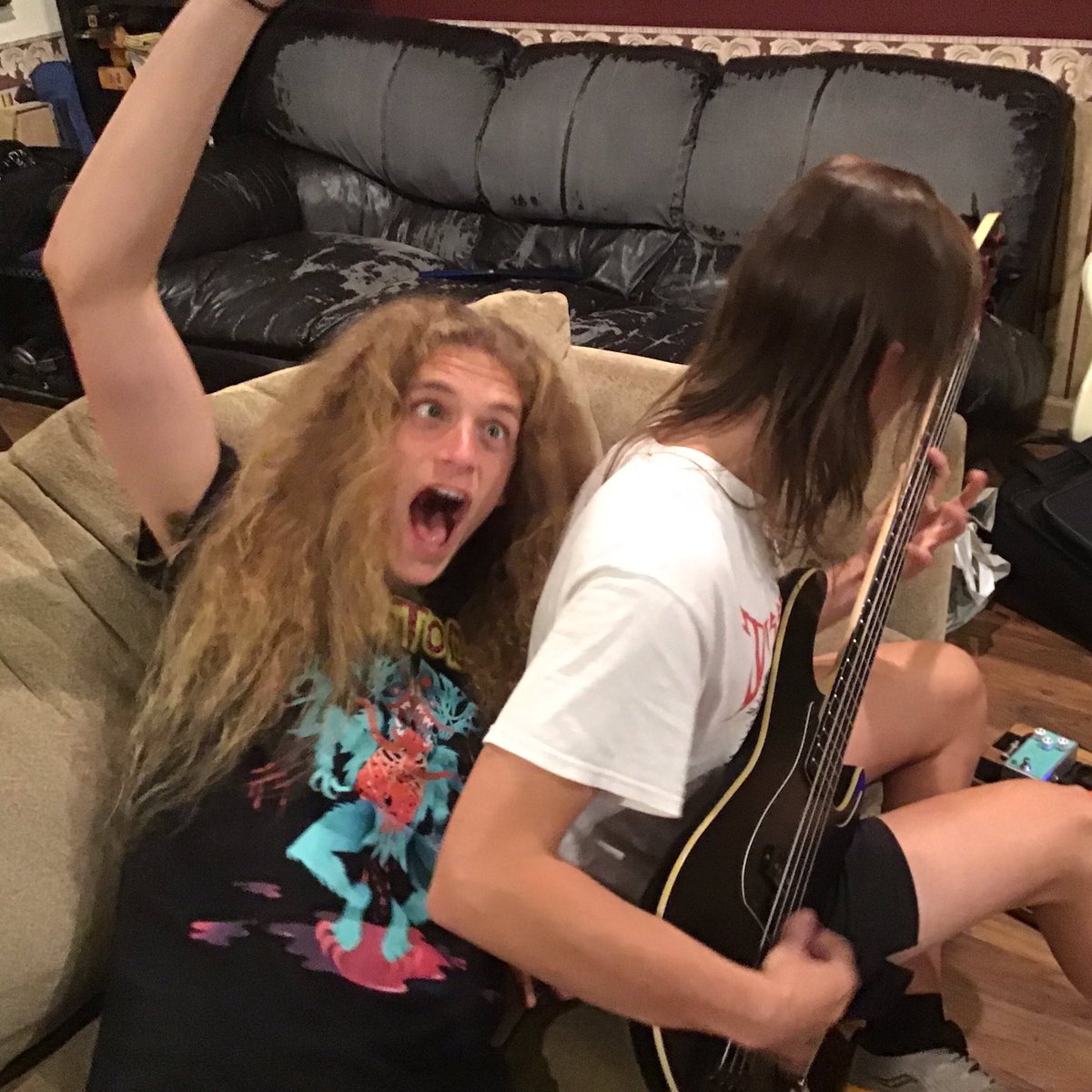 brotalityband's tweet photo. BASS TRACKING HAS STARTED AND THE BASS RUMBLE IS TOO MUCH TO HANDLE🤯 TUNING TO QUADRUPLE DROP G# HAS PROVEN TOO MUCH TO HANDLE (FOR ANYONE BUT BROTALITY)
#basstracking #studio #jlstudios #metalband #bassfishing #fishingislife #catchmefishingeverymorning #womenloveusfishfearus https://t.co/76UuqWZHXU