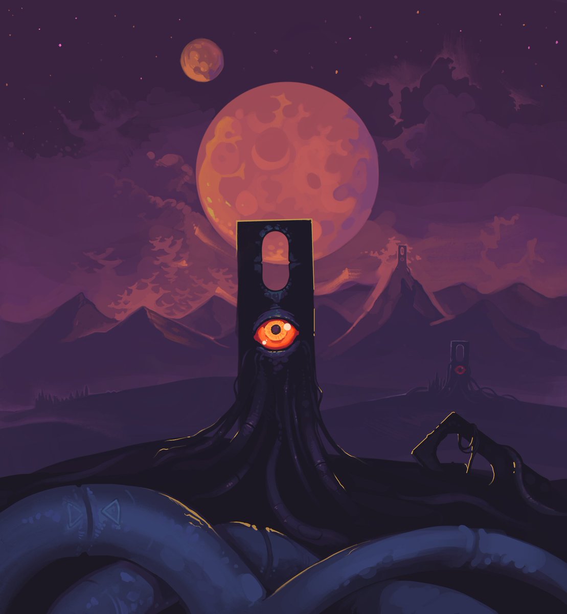 I painted a random thing last night