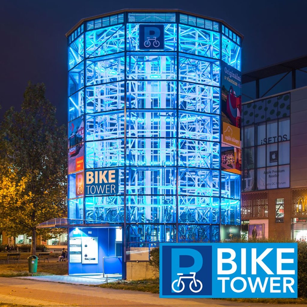 AnnaMeares's tweet photo. The key to getting our cities moving is safe, sensible and convenient infrastructure for cyclists. That’s why I’m proud to have partnered with Bike Towers: a revolutionary new storage solution that can house 118 bikes in the space of just four car spaces! #smartstackers https://t.co/WO49NhxobG