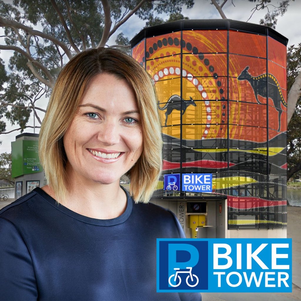 AnnaMeares's tweet photo. The key to getting our cities moving is safe, sensible and convenient infrastructure for cyclists. That’s why I’m proud to have partnered with Bike Towers: a revolutionary new storage solution that can house 118 bikes in the space of just four car spaces! #smartstackers https://t.co/WO49NhxobG