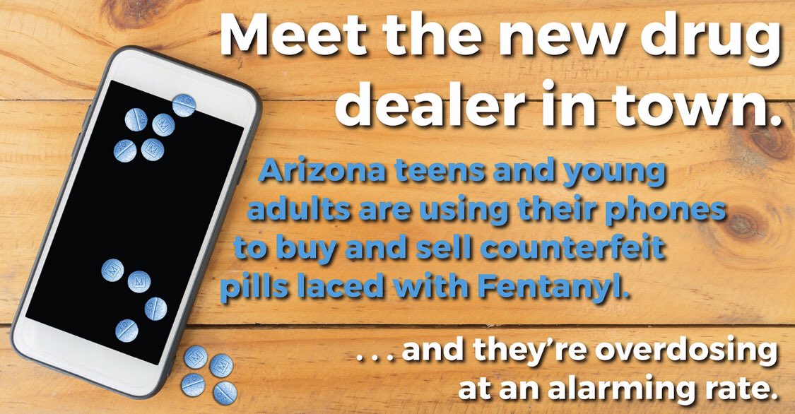 With fentanyl overdoses in Southern AZ rising, it is important for us to make sure we know what our youth are using their phones and social media for. Checking your teens’ phones regularly could save a life. #TalkNowAZ #BeTheInfluence