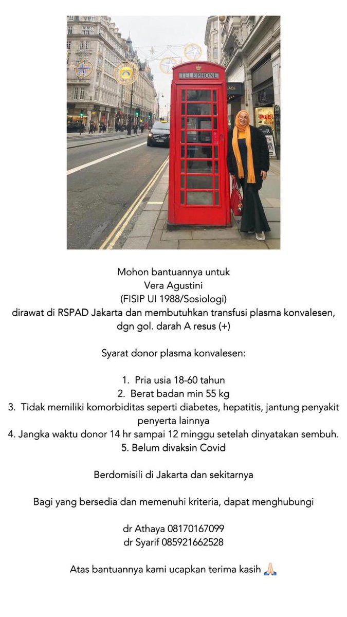 Teman-teman, saya minta tolong untuk tante saudara saya @asharwcksn 🙏🏽