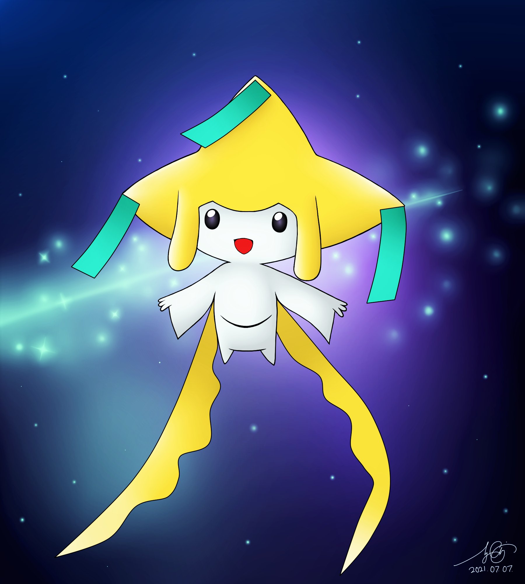 Seung Choi Wishful Night Pokemon Fanart Tanabata Tanabata 七夕のお願い 七夕 ジラーチ ポケモン T Co Vyjx4d90df Twitter