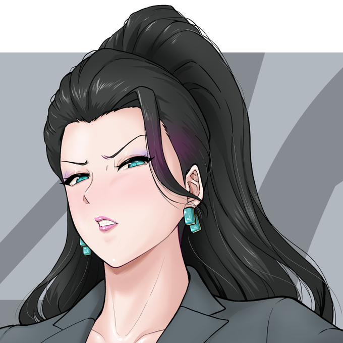 #ポニーテールの日 
専務～👠🥰 