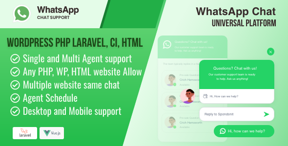 abiralo's tweet photo. WhatsApp Chat - Universal Platform WordPress PHP & HTML Standalone Software https://t.co/dmXQx9ERlp #wchat #WhatsApp #whatsappchat https://t.co/tktg6vgww5