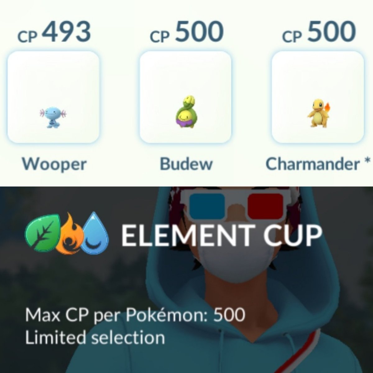 supamario0011's tweet image. Here is the newest lineup I'm using to power through the #elementcup in #PokemonGo. What's everyone else's? Post your team's below 👌