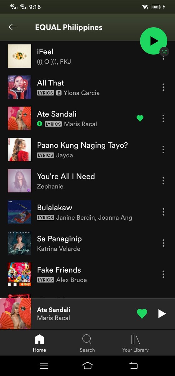 senyoramaris's tweet photo. Maris Racal songs featured on different @Spotify @Spotify_PH Playlists ❤️😍

#AteSandali #AbotLangit #NotForme

Ate Sandali by Maris Racal
#MarisRacal @MissMarisRacal https://t.co/GIJSQ5NINI