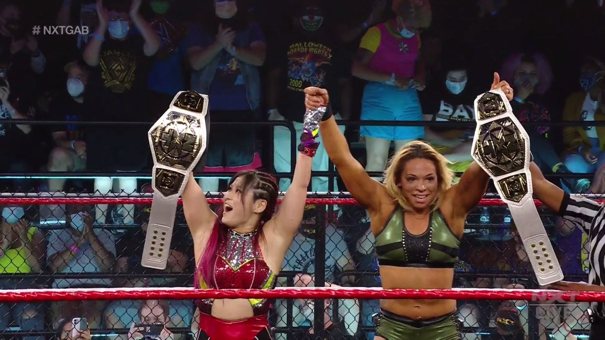 Returning Tegan Nox Helps Io Shirai And Zoey Stark Win NXT Women’s Tag Team Titles
