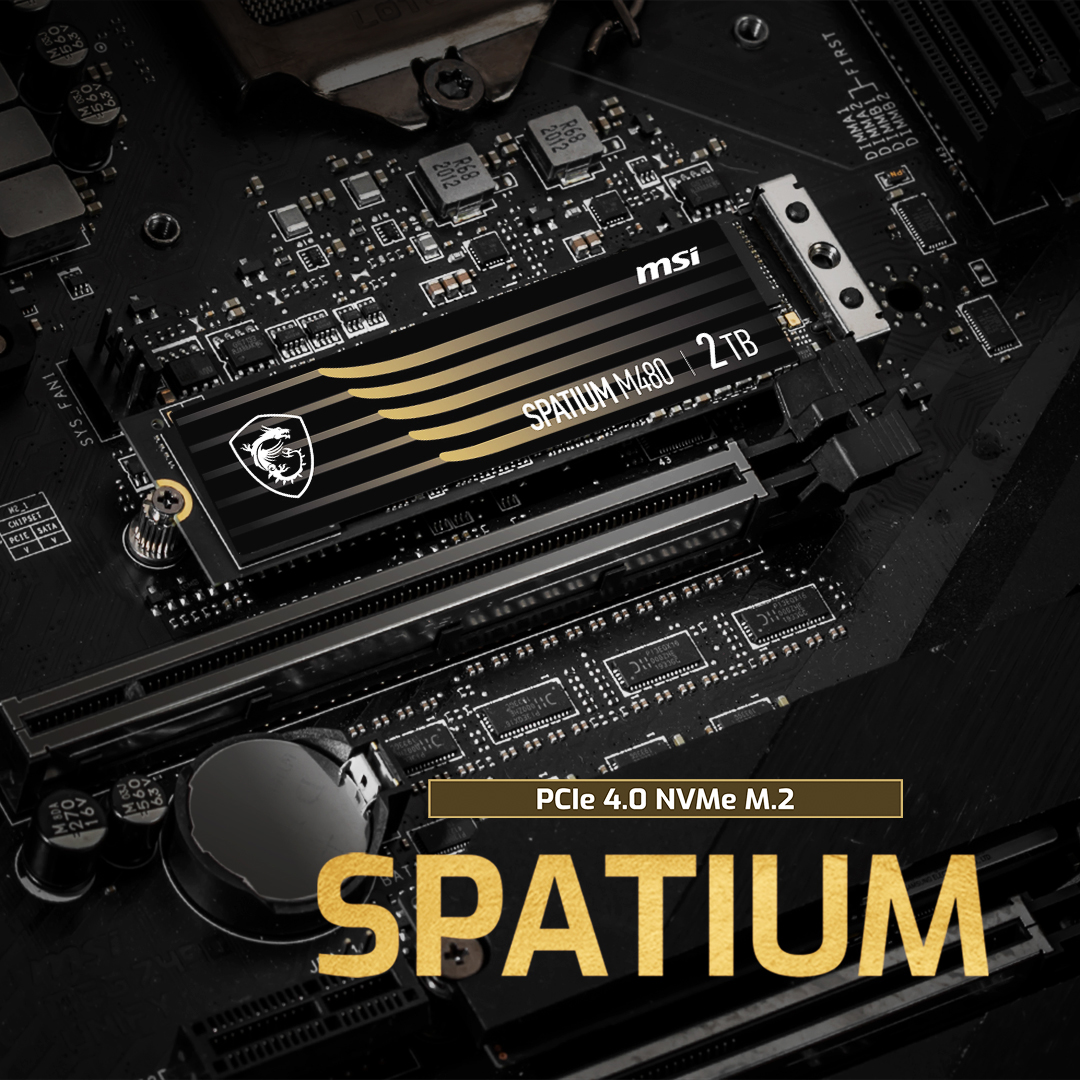 msicomputerjp's tweet image. 皆さんおはようございます！
熱中症に注意してくださいね！

さて、MSIから最新のストレージをご紹介しますー
SSDシリーズのSPATIUMです！🎉

電光石火のスピードとパフォーマンスを誇るSPATIUMは、PCシステムのレベルをさらに引き上げる！

近いうちに発売する予定です！

#SPATIUM #MSIssd