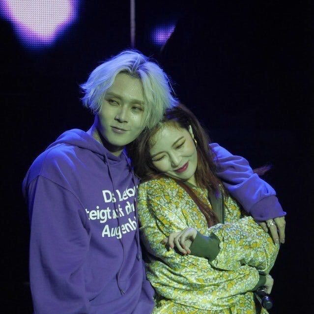 softforhyudawn's tweet photo. HyunA and DAWN have released two duet songs, “Purple” and “Party, Feel, Love.” 

Psy revealed earlier last month that they will be debuting as the industries first known couple duo soon! 

WE ARE SO EXCITED! 😭💗 https://t.co/sIiR66mqoi