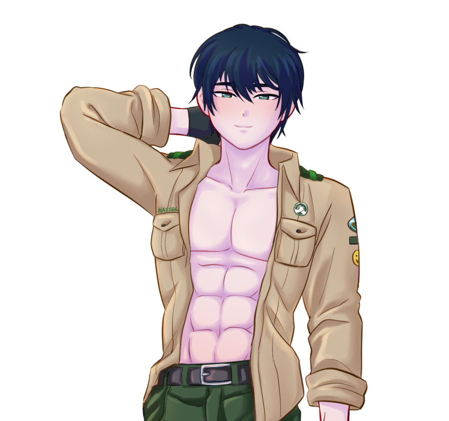 cseighteen's tweet photo. "Vtuber in CB uniform"
Requested by @hasselharmony
and I made a shirtless ver. by mistake

Thank you all for your participation in the art raffle! https://t.co/y5g6p2zuTb