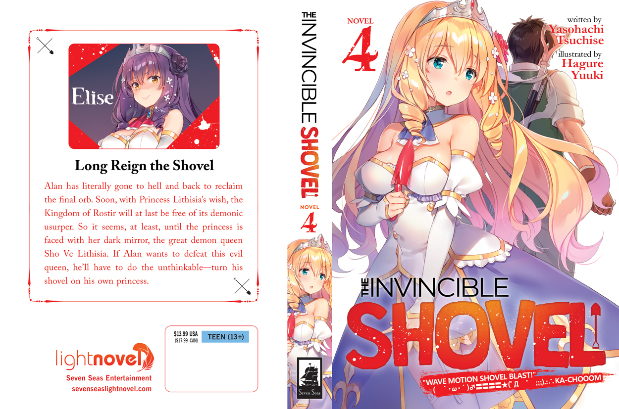 Seven Seas The Invincible Shovel Light Novel Vol 4 Yasohachi Tsuchise And Hagure Yuuki Manga Also From Seven Seas Fantasy Comedy W D 13 99