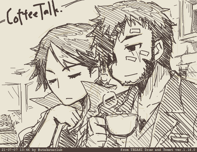 コーヒートーク クリアしましたん。
人狼のガラと吸血鬼のハイドがたいへん良い感じ(*・Θ・*)ガラがすき…
みんなもバリスタやってガラハイかハイガラかで殴り合おうぜ!(例の漫画風
#coffeetalk 