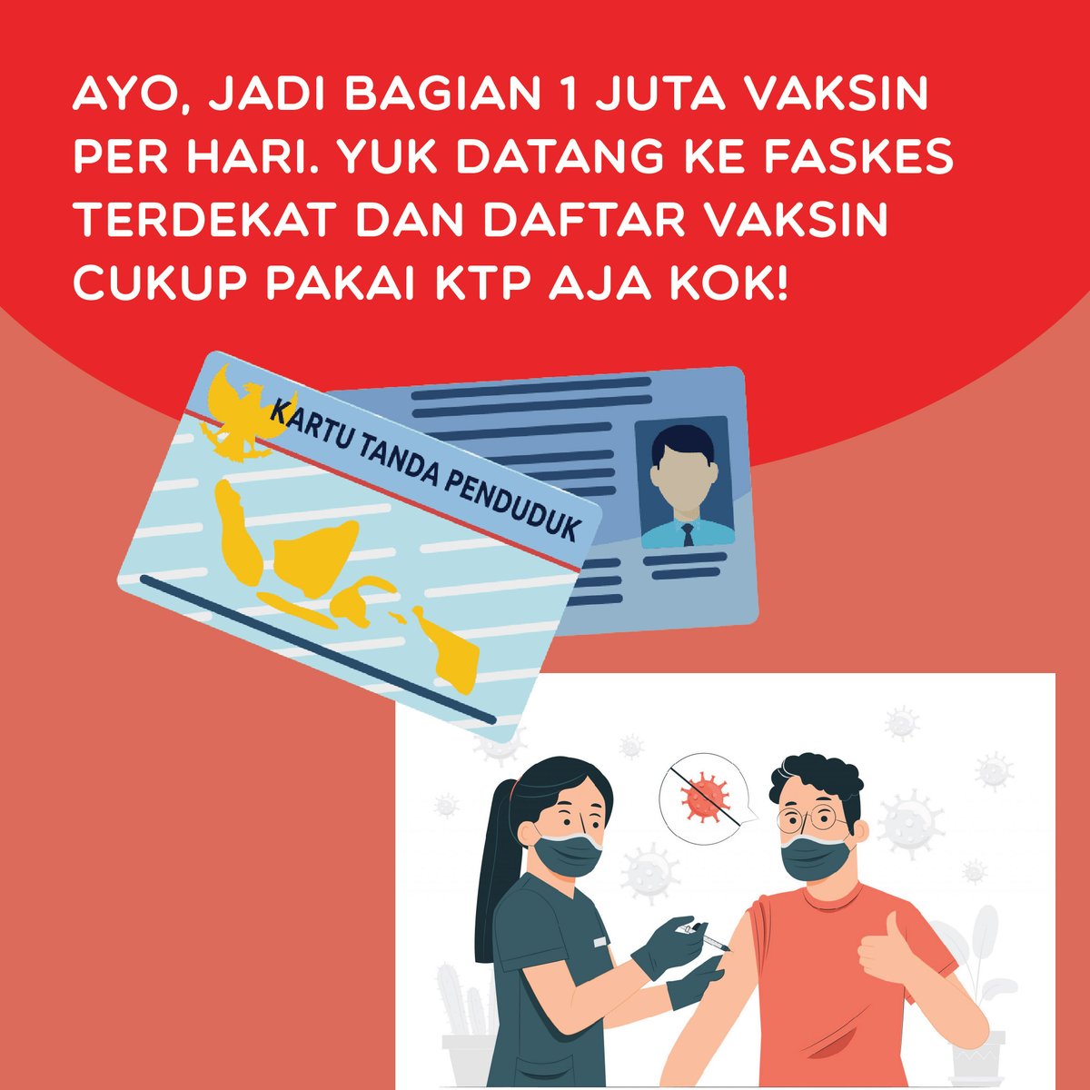 melfeyadin's tweet photo. Kalau menurut Pak Mantri di kampung sini, tgl 27 Juli akan ada vaksin tahap 2 utk warga desa. Yg blm ataupun yg sudah divaksin bisa divaksin lg.
Kemarin hanya utk lansia, nanti bisa utk semua. Semoga sy bisa kebagian vaksin walo bukan domisili ya. 
Dr kemarin nyari2 blm ketemu. https://t.co/CsdUOjzjJV