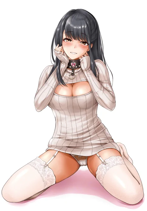 ゼロからはじめるSMマニュアル 恋愛の最強ツールとしてのSM #奥森ボウイ #ニット #首輪 #魅惑の谷間 https://t.co/fVEm4ZbJX8 