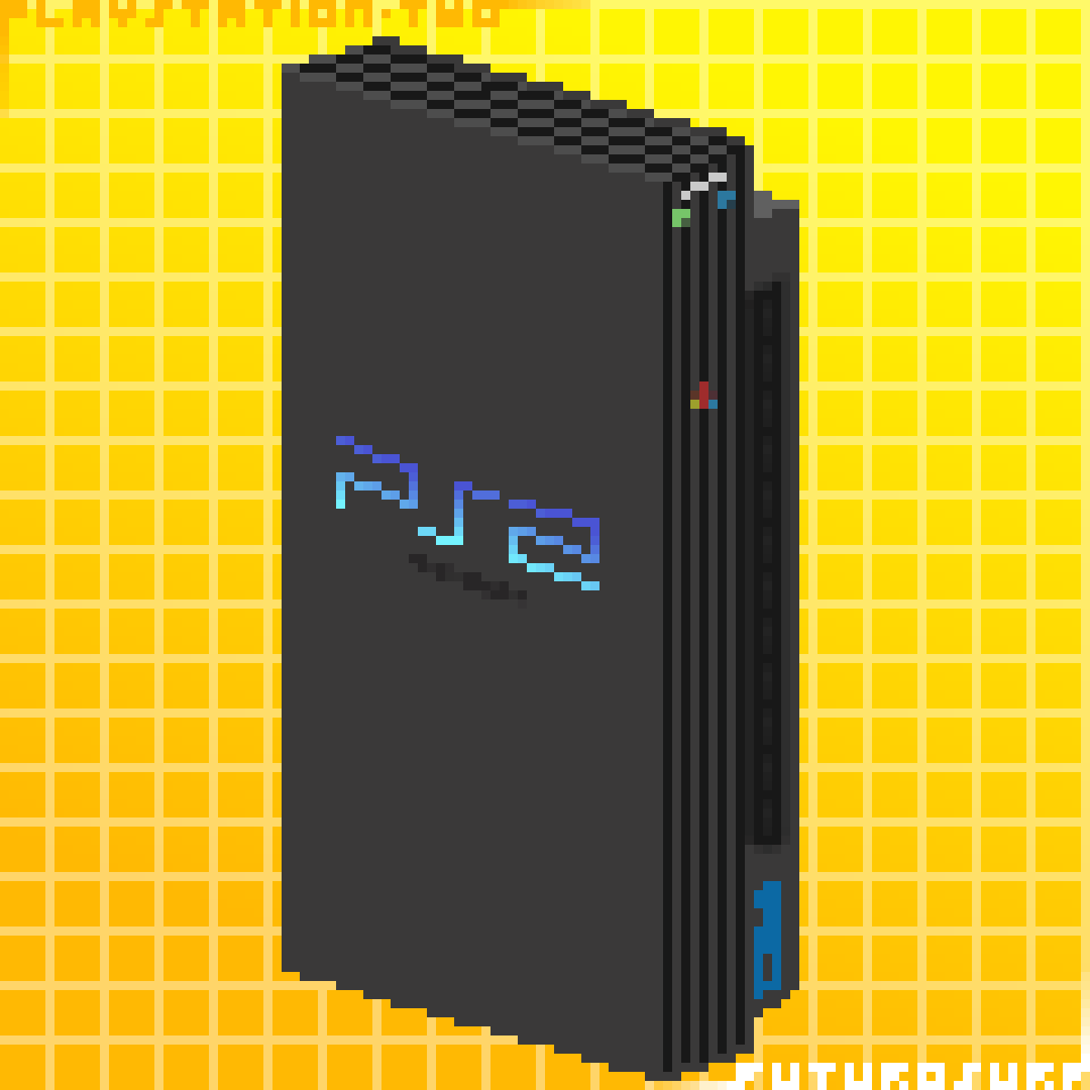 futurosurf's tweet photo. The Sony Playstation 2.
2000

🎮 🎮 🎮 🎮 🎮 🎮 🎮 🎮 🎮 🎮

#sonyplaystation #sony #ps2 #pixelart #futurosurf #videogames #console #model #gaming #history #art #gamer #games #gamefacts #didyouknow #instagood #bfhyp #love #picoftheday https://t.co/1AdPdSm1tI