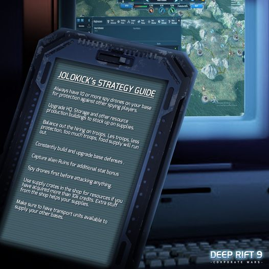 Deeprift_9's tweet photo. Let's help each other survive the marshes of Deep Rift 9! Player Jolokick has shared with us some excellent tips and strategies to get started! 

Learn more about Deep Rift 9 by joining our official community Discord at https://t.co/1pznKzJ1jK

#DR9 #RTS #Strategy #Gaming #Indie https://t.co/5KG8UukktR