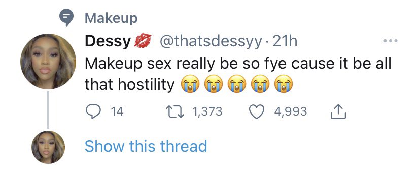 talcal17's tweet photo. When I followed the makeup topic this was not what I was looking for but ok https://t.co/YJkY2KK0C8