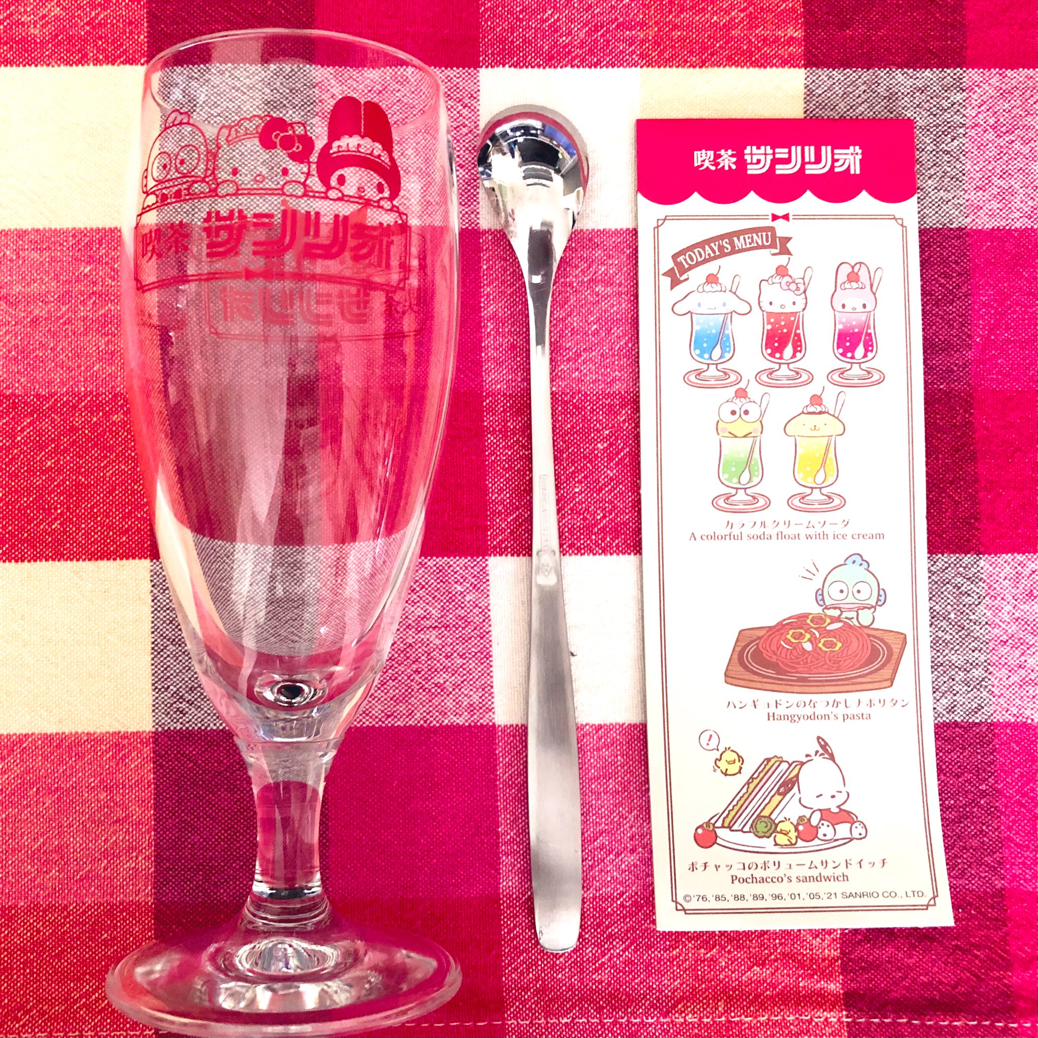 喫茶 サンリオ ゼリー型 小物入れ フロート風 マスキングテープ