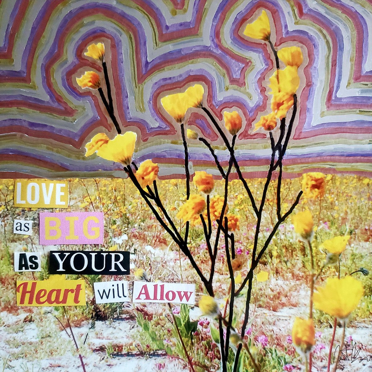 LOVE AS BIG AS YOUR HEART WILL ALLOW. (You'll find it keeps growing.)

Cover art (sans title) for "Andrea's Theme" by #EmperorSteve; part of the audio gallery "ERA". Listen now @ EmperorSteve.com

#EmperorSteve #ERA <a href="/Sharpie/">Sharpie</a>   #nft #love #lovebig #heart #biglove