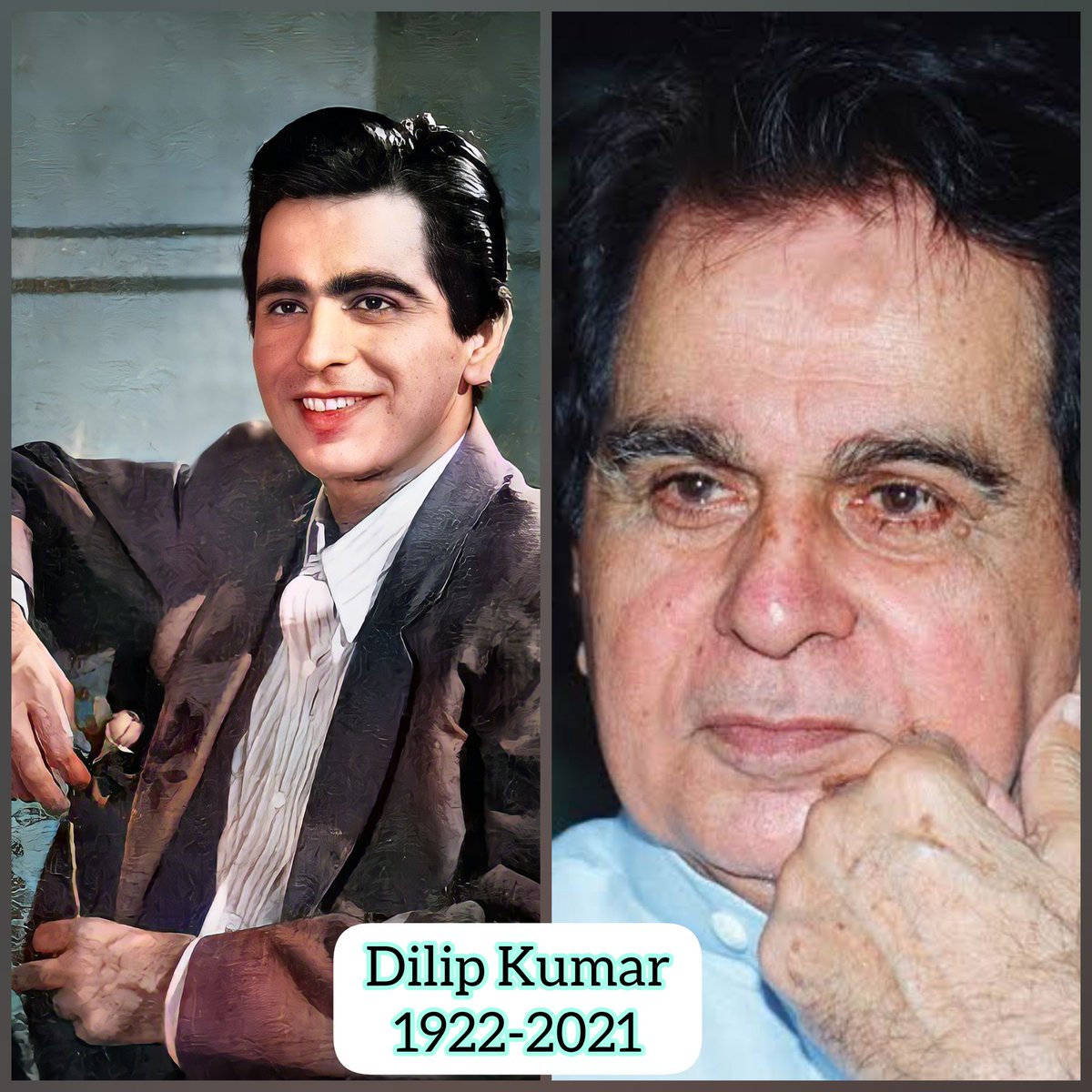 End of an era. You will be forever in our hearts Dilip ji <a href="/TheDilipKumar/">Dilip Kumar</a>
Om Shanti 🙏