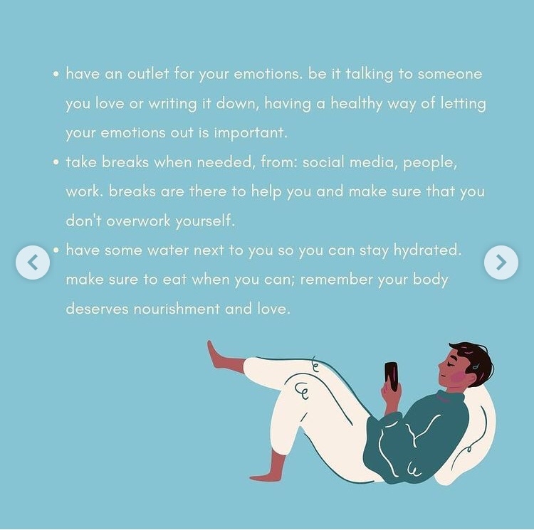 TeamParashakti's tweet photo. Feeling Exhausted? Here are some #TipsToStayMotivated 😀 Take good care of yourself. You deserve it all🌻

#selflove #COVID19 #stress #anxiety #love #RIP #WednesdayMotivation #Wednesdayvibe https://t.co/oy62HVojPa