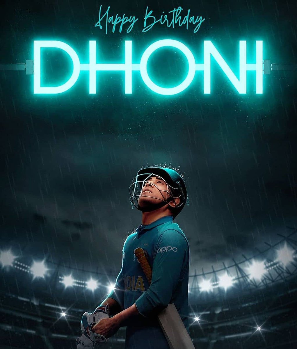 aditya_kewate's tweet photo. Happy birthday legend 🎂
@msdhoni forever https://t.co/bX5QR6tG4V