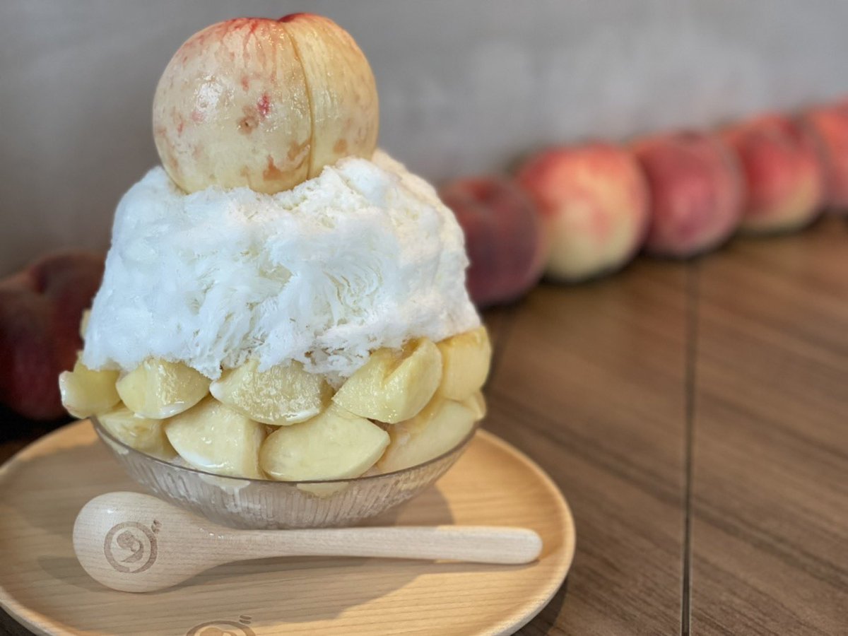 Sosuke ダイワ中目黒 桃かき氷始めました ダカフェ恵比寿 T Co Lihrtf0k5u Twitter