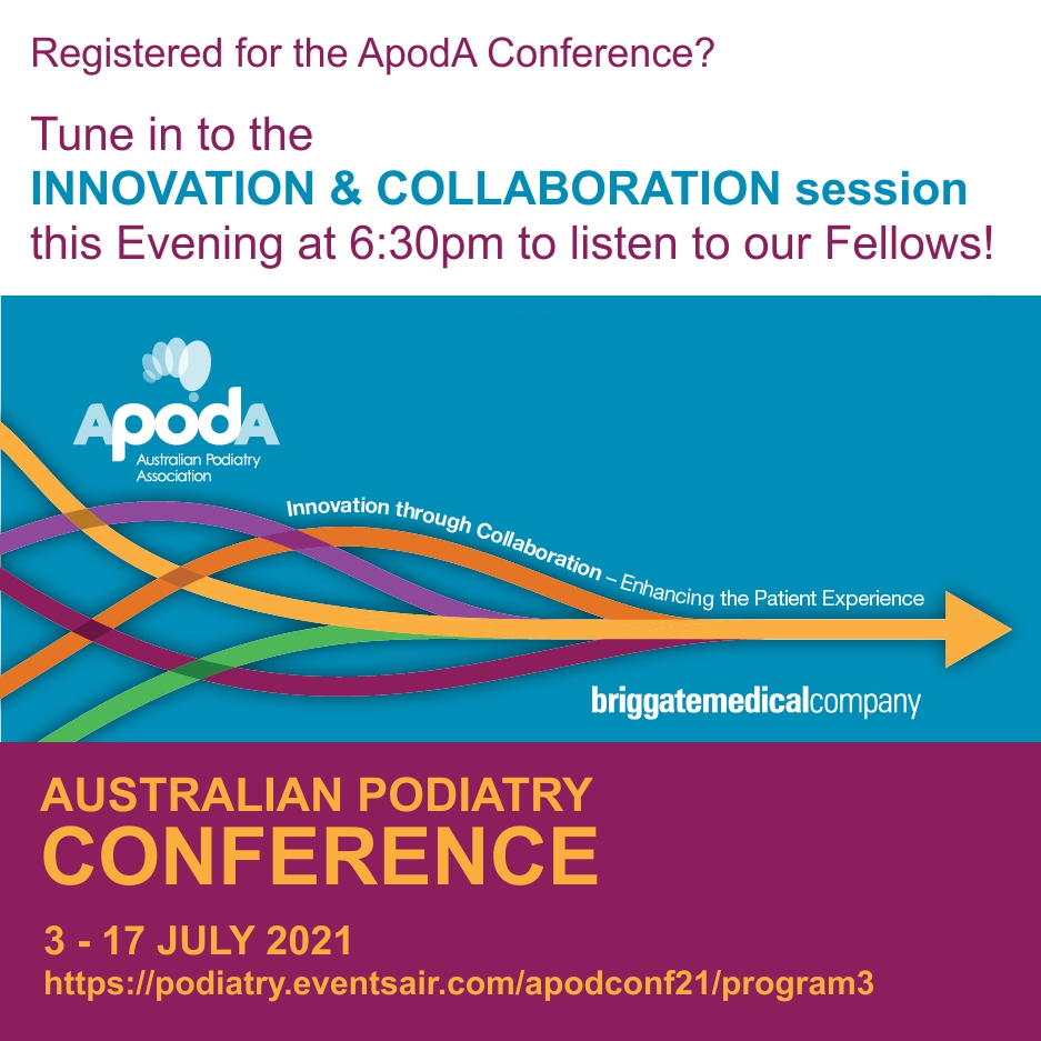 PodSurgeons's tweet photo. Have you registered for the ApodA Conference? Tonight, A/Prof. Mark Gilheany will be discussing the importance of clinical reasoning; followed by a panel discussion with ACPS Fellow Dr. Leah Cook and registrar Ms Emilia Bran, on clinical reasoning in forefoot pathology. Tune in! https://t.co/x5Zo5hRAJz