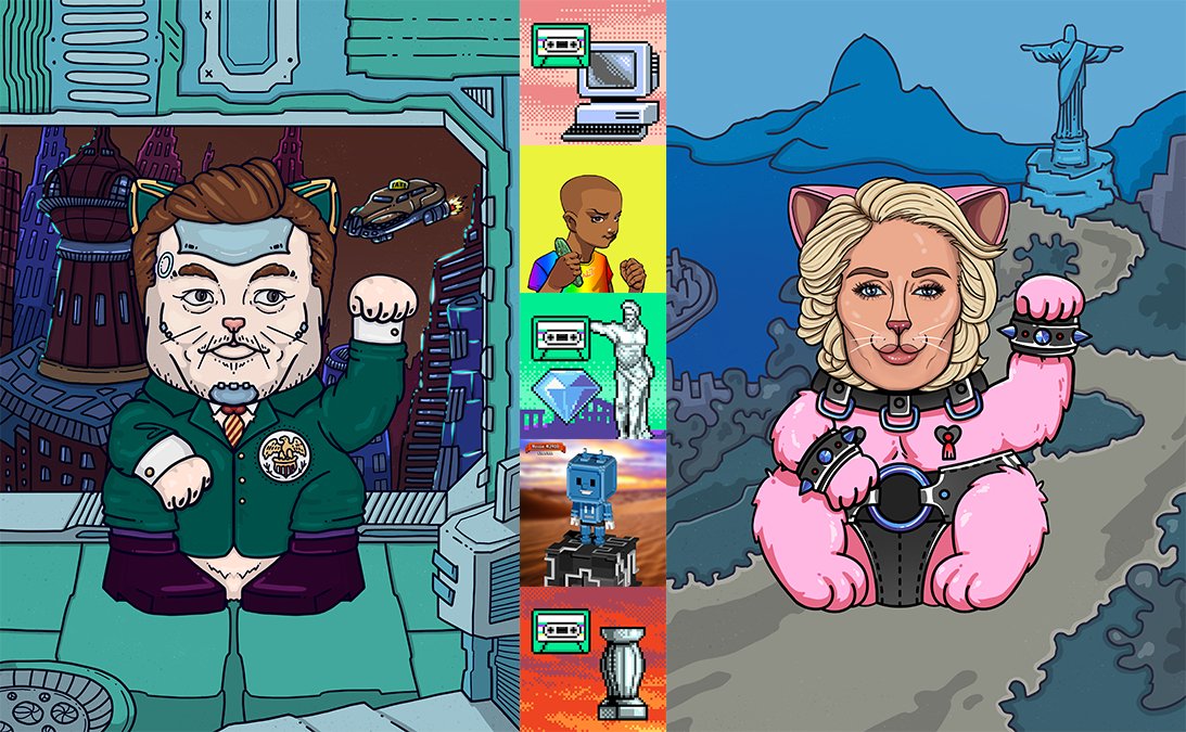 Huge #NFT giveaway:

Prizes:
- 1 <a href="/ParisHilton/">Paris Hilton</a> <a href="/LuckyManekiNFT/">Lucky Maneki</a>
- 1 <a href="/ElonMusk/">Elon Musk</a> <a href="/LuckyManekiNFT/">Lucky Maneki</a>
- 3 Physical Redeemable @bitlectro DreamLoops
- 1 Common <a href="/VoxiesNFT/">VoxiesNFT</a>
- 1 Pickle Weilding <a href="/DegenzNFT/">DegenzNFT</a> 

To Enter:
- Like
- Retweet
- Follow <a href="/ManekiGang/">Maneki Gang</a> &amp; @idnazila 

👇Info in The Comments👇