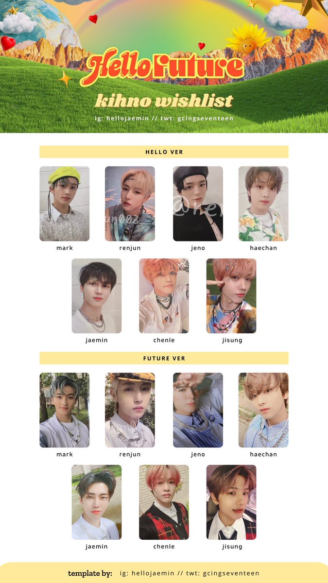 10velist's tweet photo. nct dream hello future kihno ga

• random version 
• album will be unsealed but will come with everything
• winner can choose their pc from my pulls or it can be a surprise
• worldwide
• ends july 20th
• rt to enter https://t.co/ab44hc5ZFy
