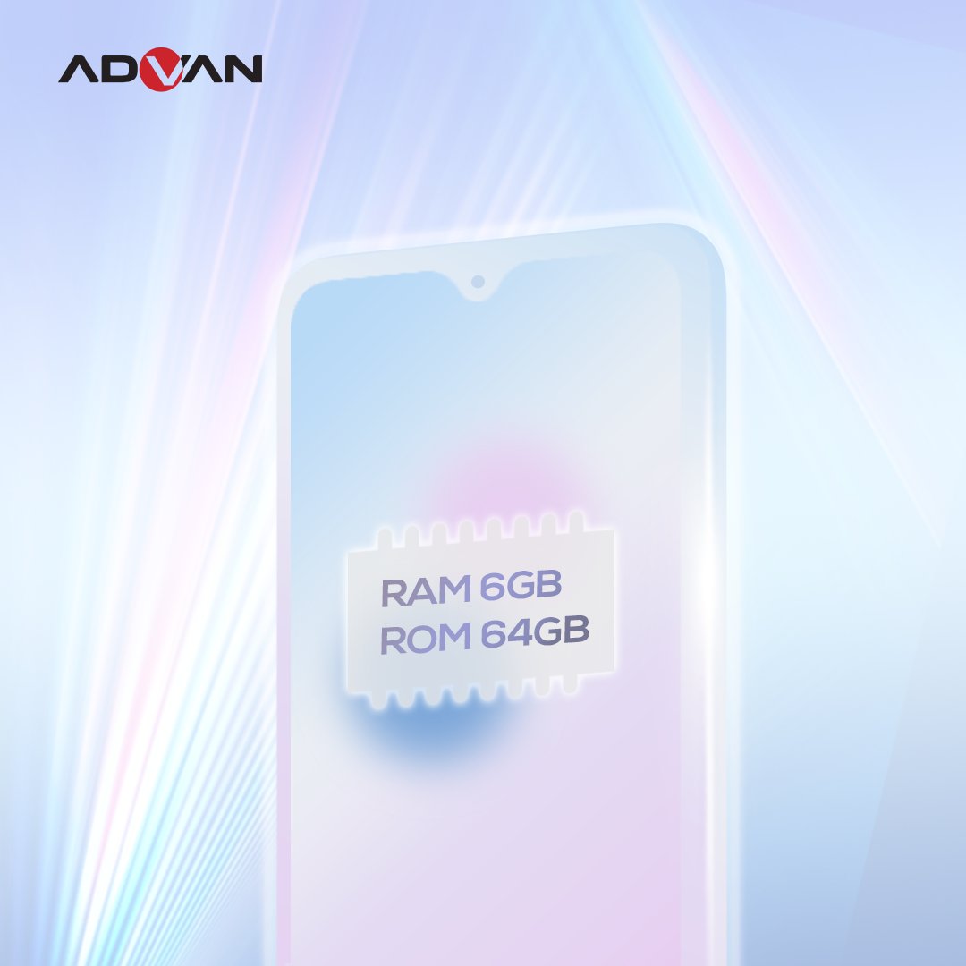 Didukung kapasitas memori 6GB yang dapat memudahkanmu untuk multitasking, dan juga dilengkapi storage 64GB yang besar! Dengan storage sebesar ini, yuk sebutin game atau app yang akan kamu install! Jawabnya di komentar ya! #AdvanAja #KontenKerenKameraHebat #Advan