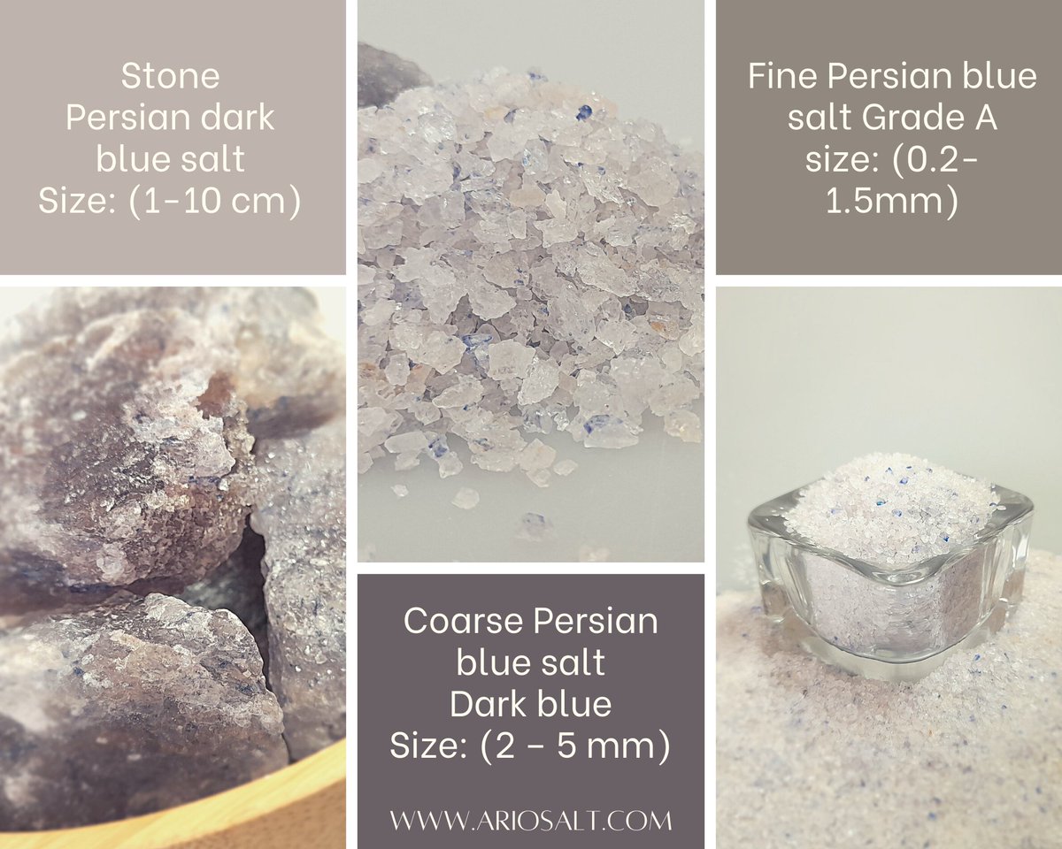 ariosalt's tweet photo. Do you know about rare and luxury salt in the world?
We are pleased to announce that we can offer this product to our customers all over the world.
Do you want to know more?
You can watch our website.

https://t.co/Y6sulRUjtj

#persianbluesalt
#persianrocksalt
#salt https://t.co/DIL6oM4NzI